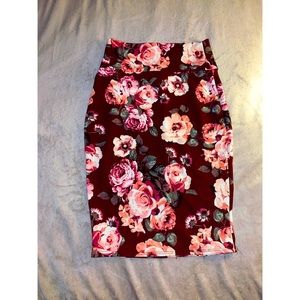 Floral Bodycon Women’s skirt